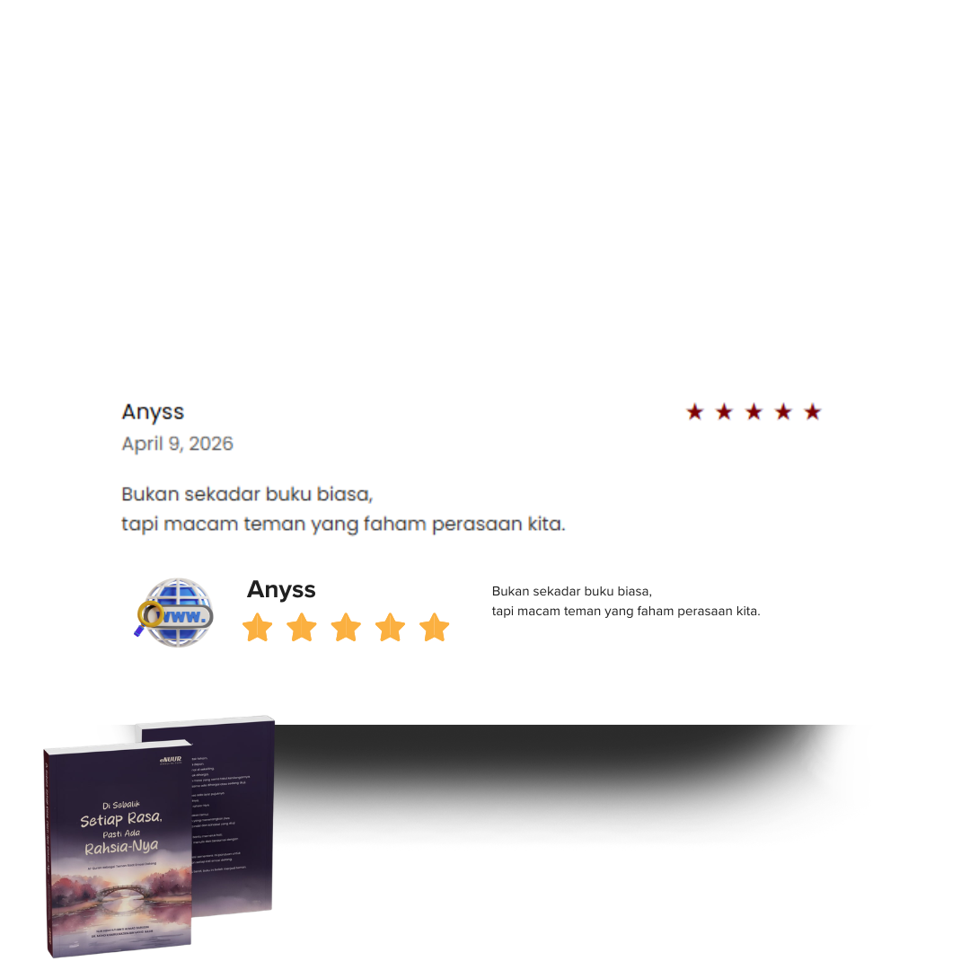 FEEDBACK BUKU DI SEBALIK SETIAP RASA PASTI ADA RAHSIANYA (1)